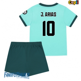 Wolves Jhon Arias #10 Echipament de Fotbal Replică 2025-26 Copii Deplasare (+ Șorturi)